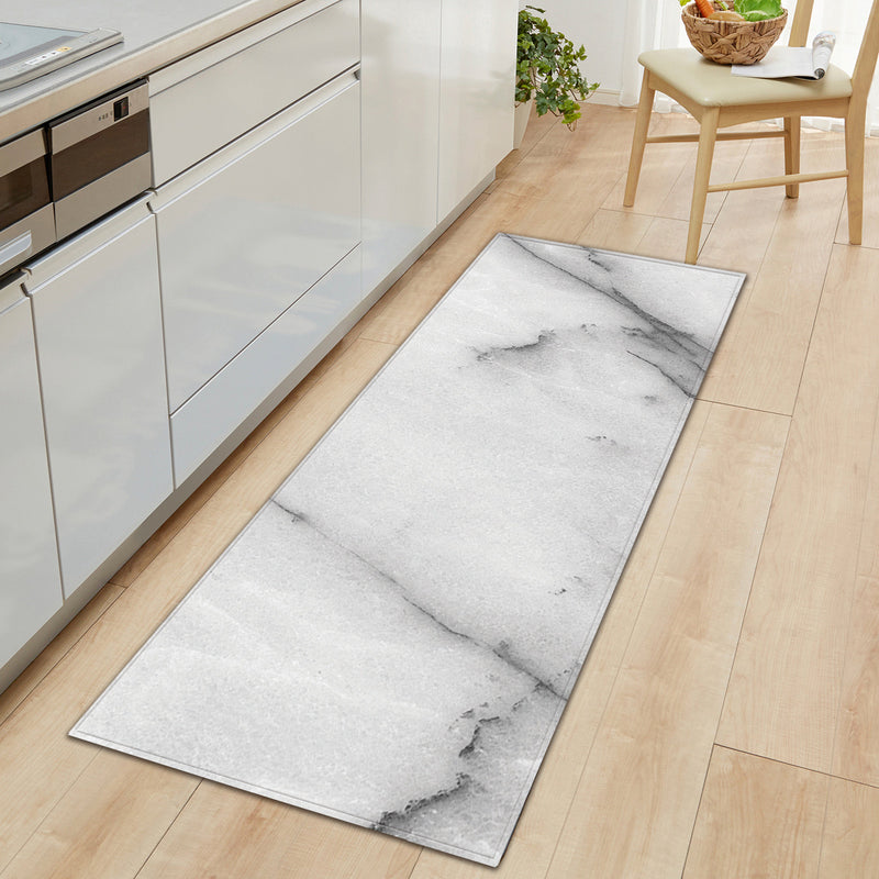 Marble strip floor mat