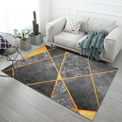 Nordic Marble Pattern Living Room Sofa Rug