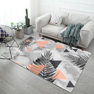 Nordic Marble Pattern Living Room Sofa Rug