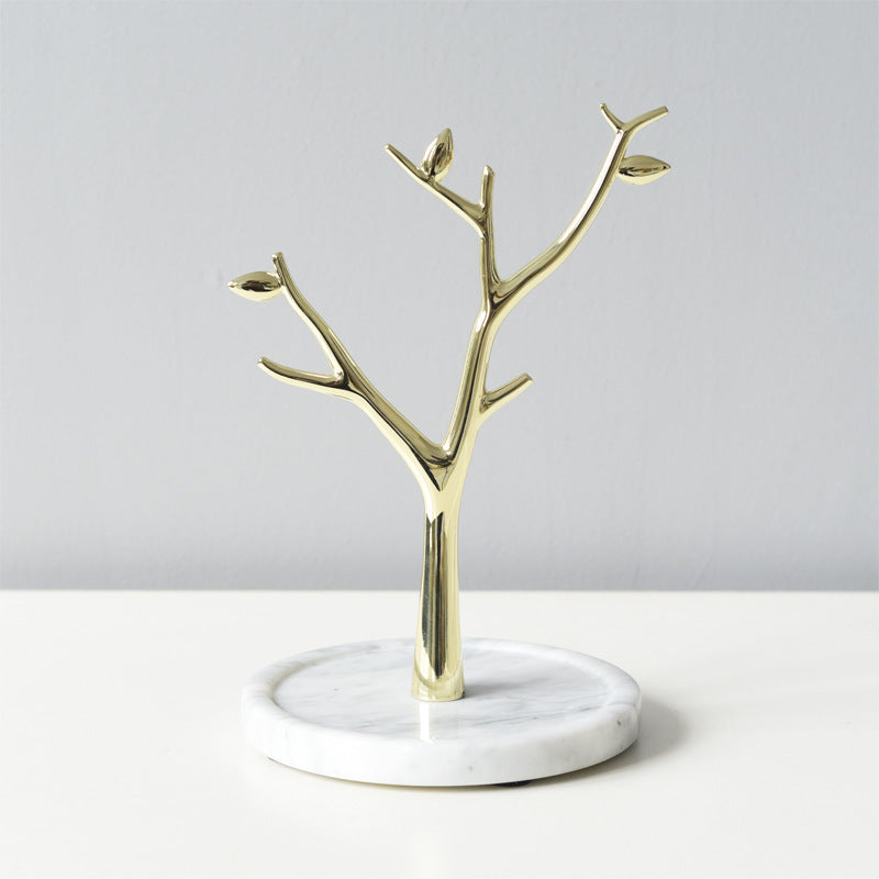 Marble Tree Jewelry Rack