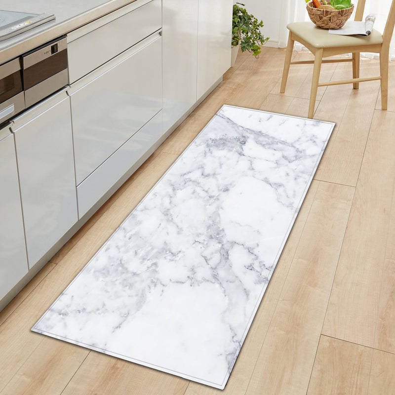 Marble strip floor mat