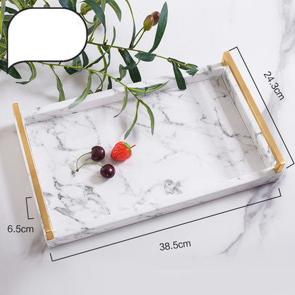 Marble pattern storage box