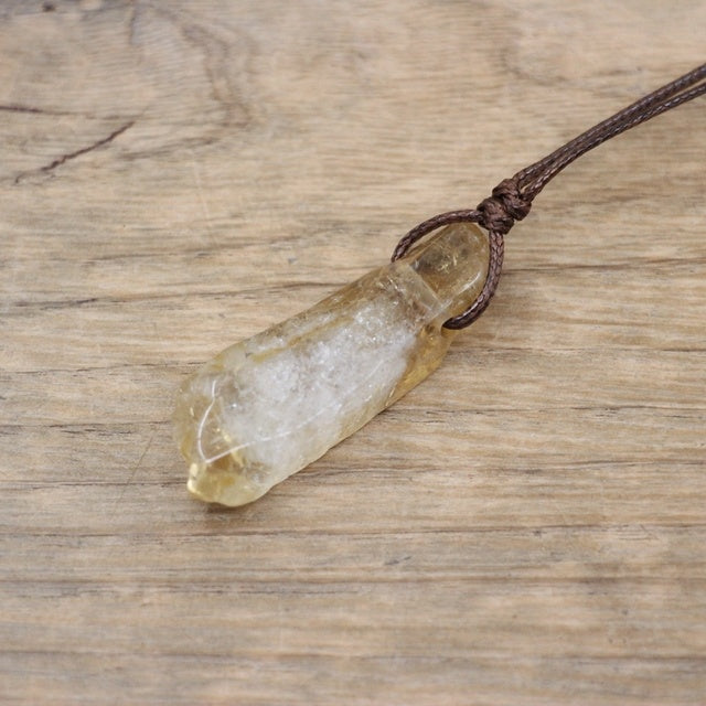 Healing Crystal Natural Stone Slice Pendants Necklace